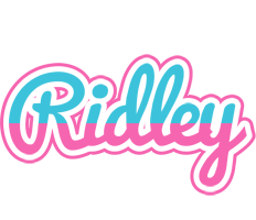 Ridley woman logo