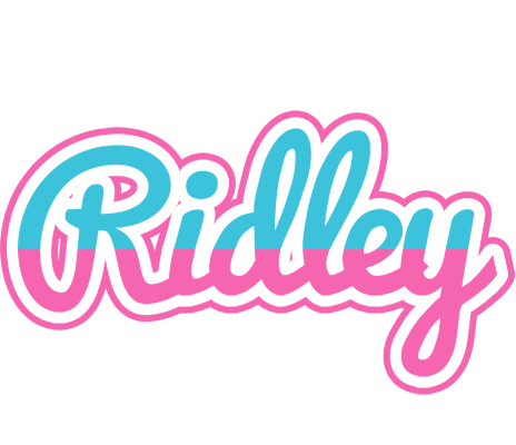 Ridley woman logo