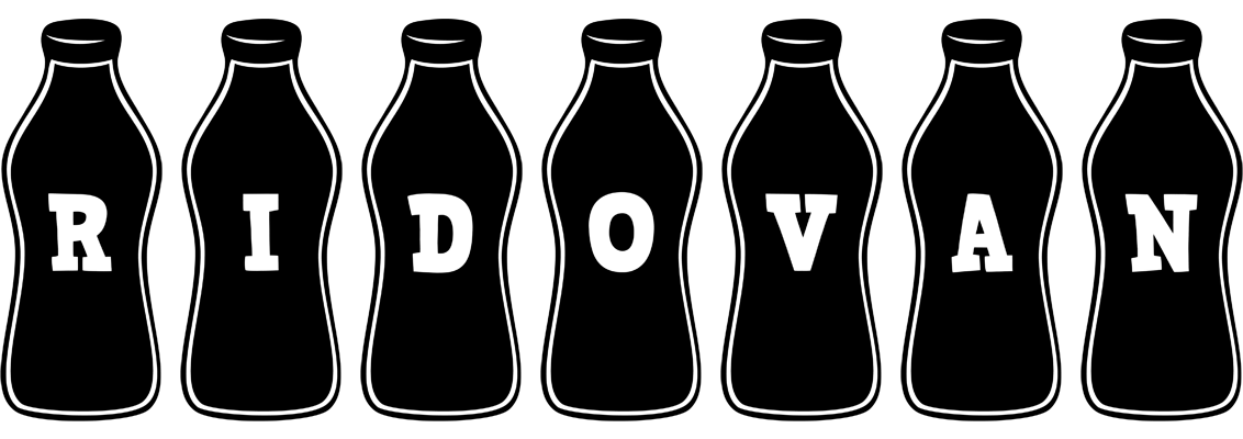 Ridovan bottle logo