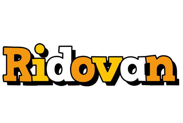 Ridovan cartoon logo