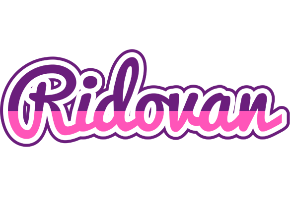 Ridovan cheerful logo