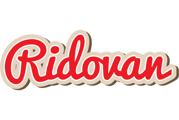 Ridovan chocolate logo
