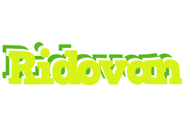 Ridovan citrus logo