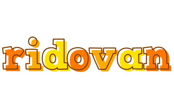 Ridovan desert logo