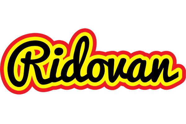 Ridovan flaming logo
