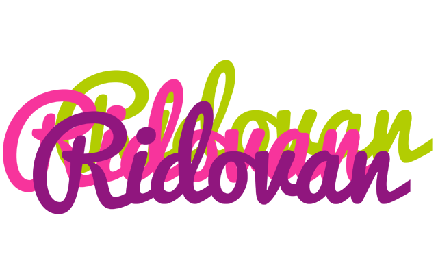 Ridovan flowers logo