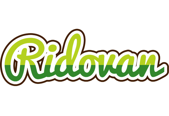 Ridovan golfing logo