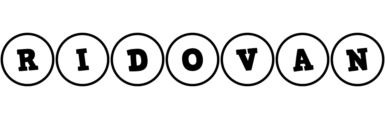 Ridovan handy logo