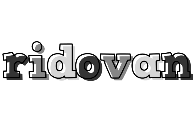 Ridovan night logo