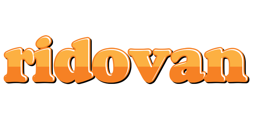 Ridovan orange logo