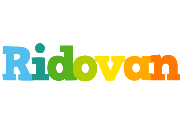 Ridovan rainbows logo