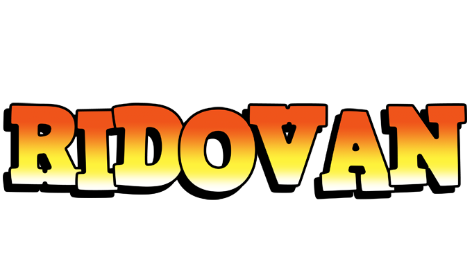 Ridovan sunset logo