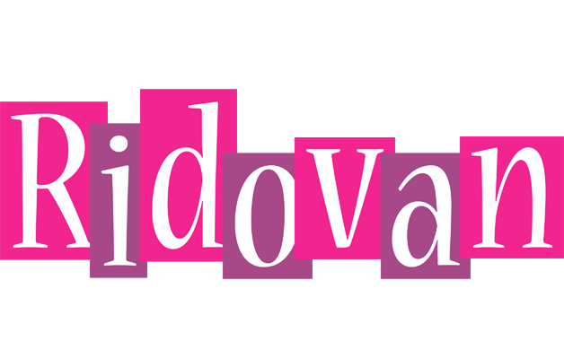 Ridovan whine logo