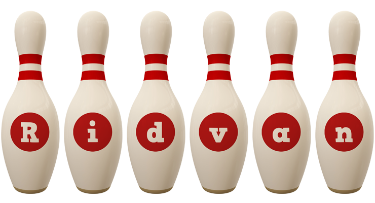 Ridvan bowling-pin logo