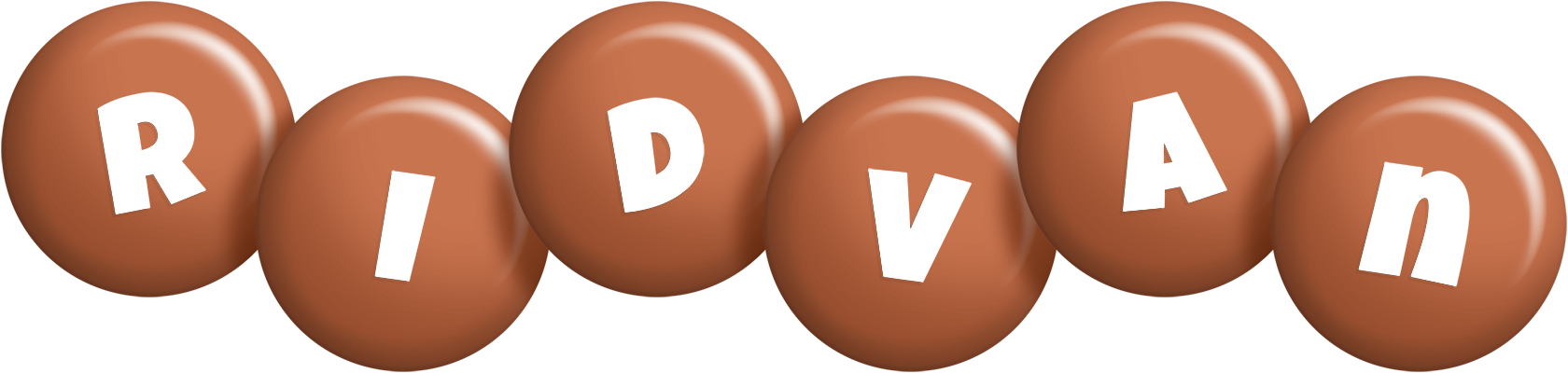 Ridvan candy-brown logo