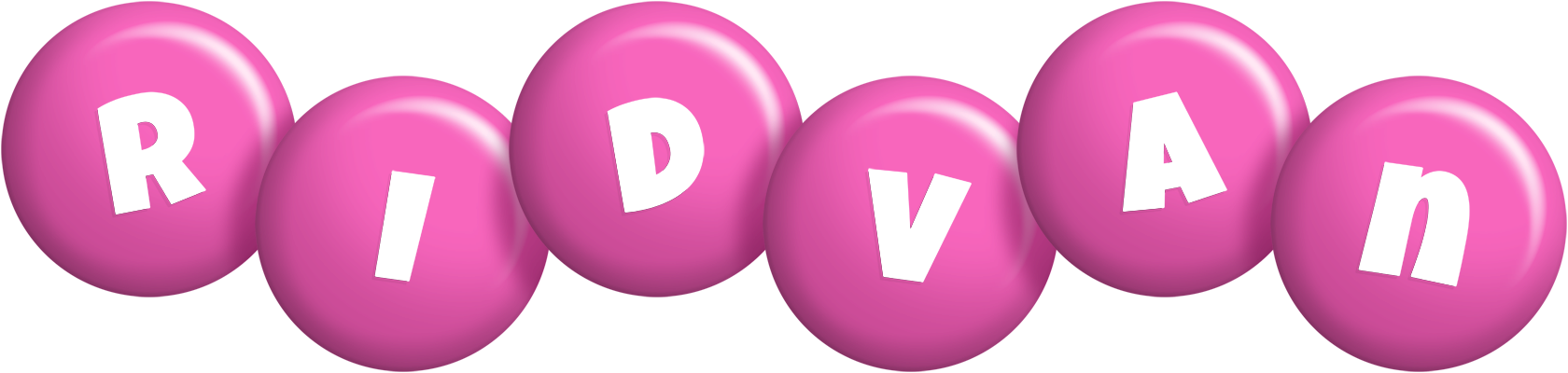 Ridvan candy-pink logo