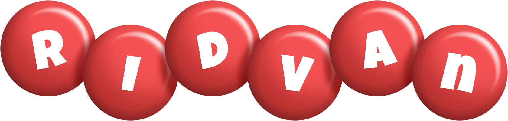 Ridvan candy-red logo