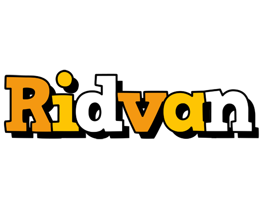 Ridvan cartoon logo