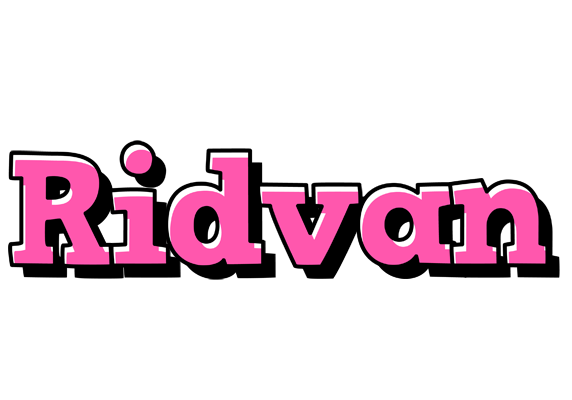 Ridvan girlish logo