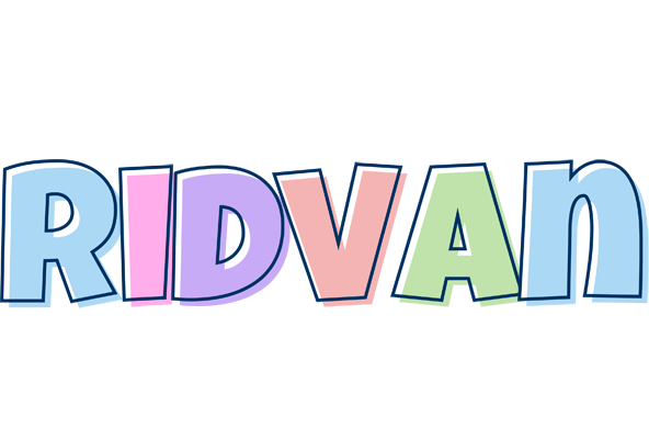 Ridvan pastel logo