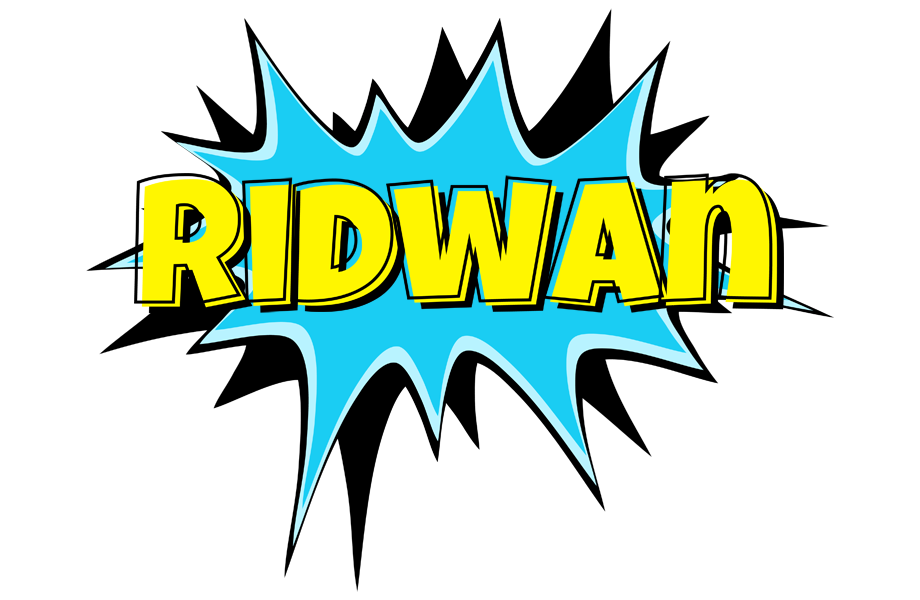 Ridwan amazing logo