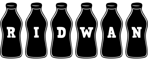 Ridwan bottle logo