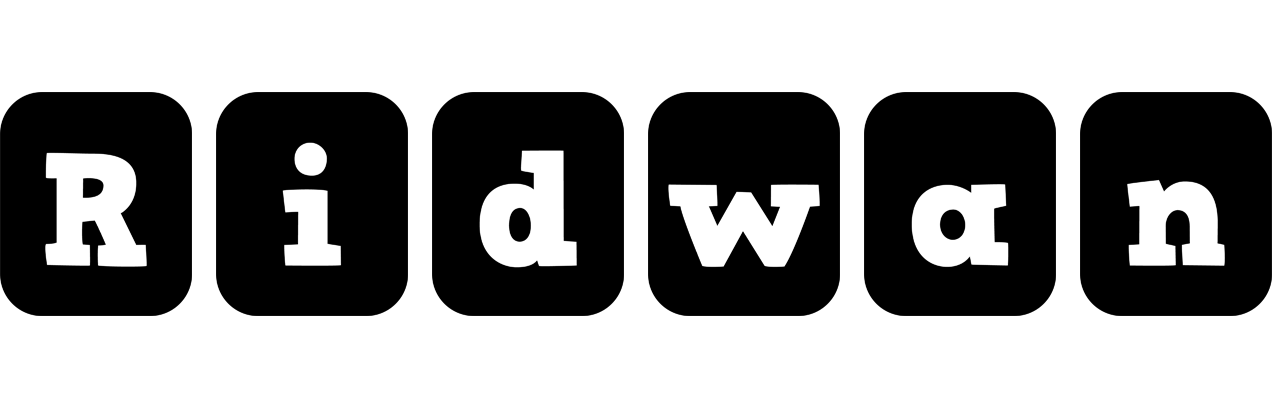 Ridwan box logo