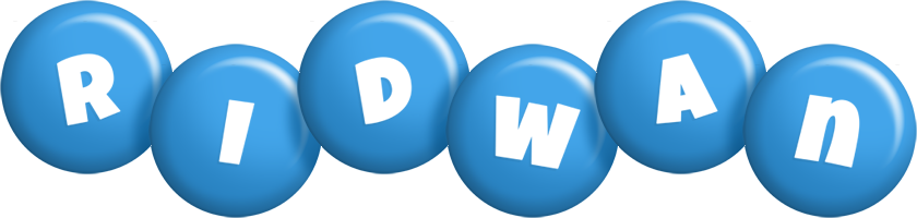 Ridwan candy-blue logo