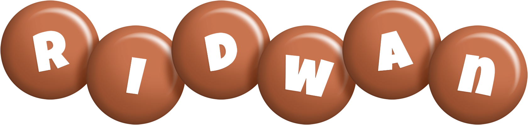 Ridwan candy-brown logo