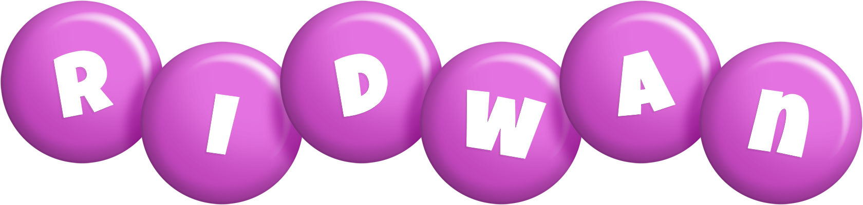 Ridwan candy-purple logo