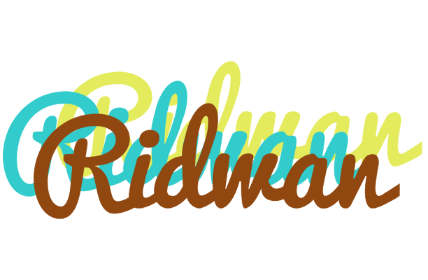 Ridwan cupcake logo