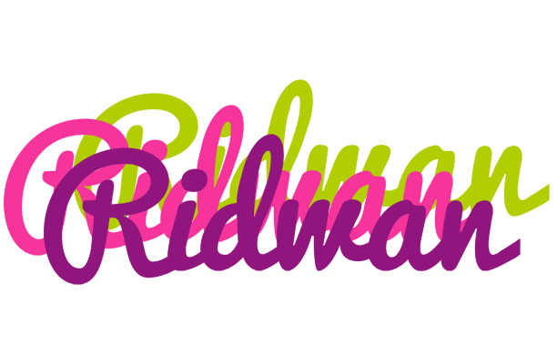 Ridwan flowers logo