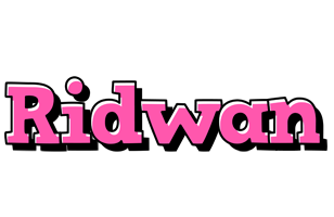 Ridwan girlish logo