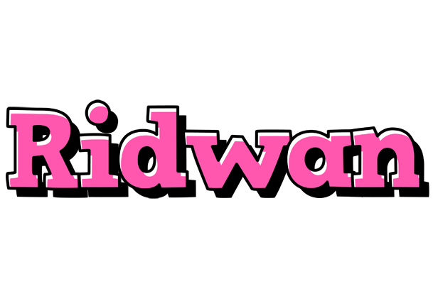 Ridwan girlish logo