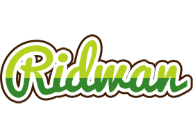 Ridwan golfing logo