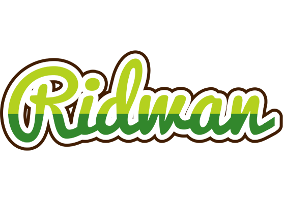 Ridwan golfing logo