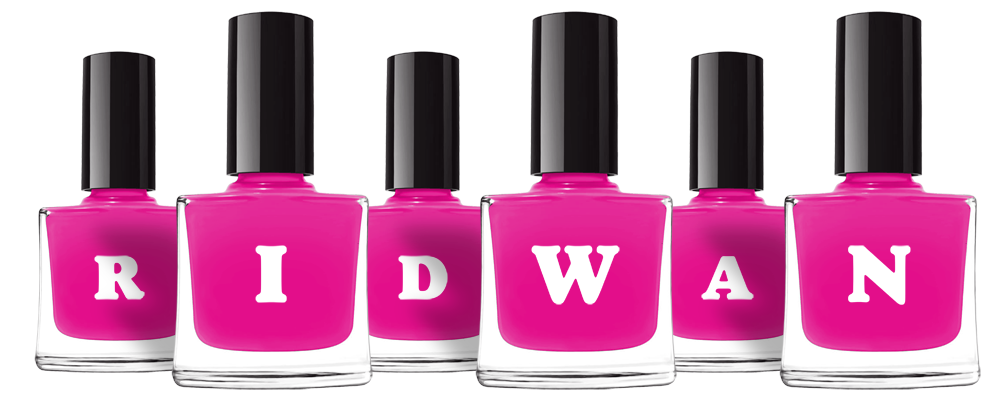 Ridwan nails logo