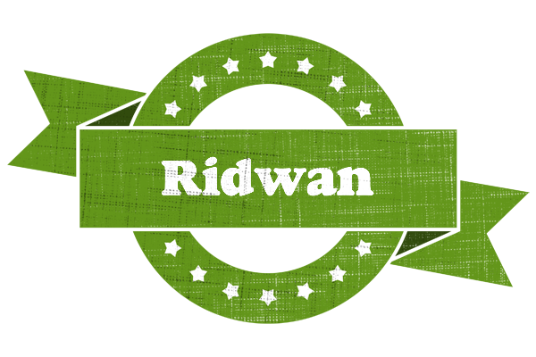 Ridwan natural logo
