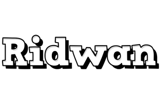 Ridwan snowing logo