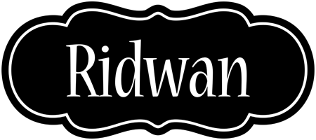 Ridwan welcome logo