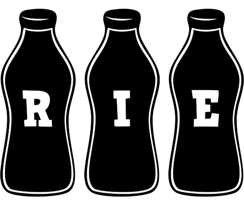 Rie bottle logo
