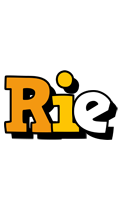 Rie cartoon logo