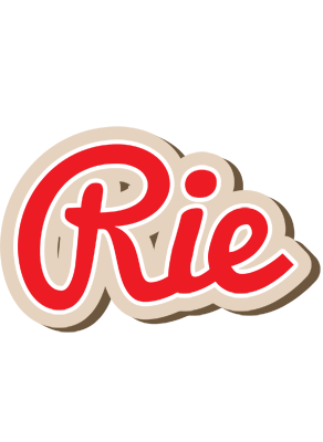 Rie chocolate logo