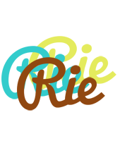 Rie cupcake logo