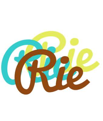 Rie cupcake logo