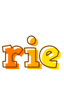 Rie desert logo