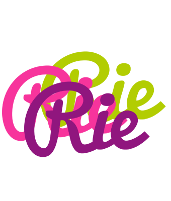 Rie flowers logo