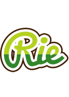 Rie golfing logo