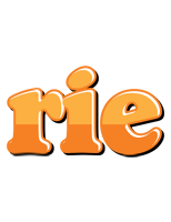 Rie orange logo