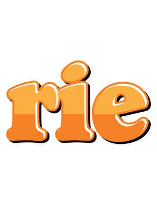 Rie orange logo